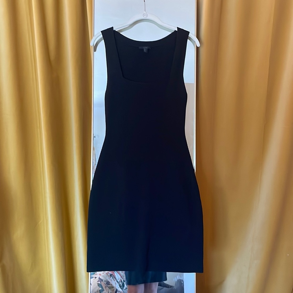 Bodycon mini black dress by COS